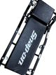Black metal ladder with 'uc-depts' branding on a white background