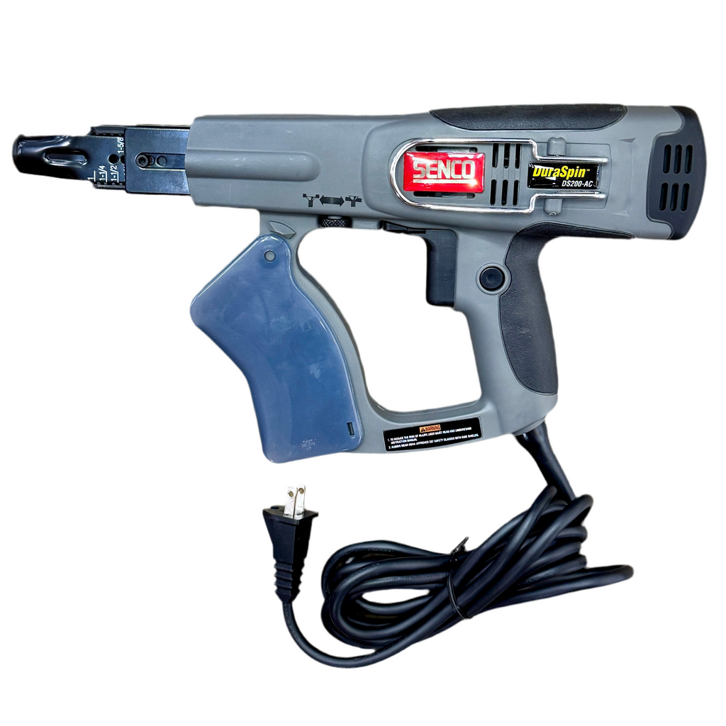 SENCO DuraSpin 4.3-Amp Corded Collated Screw Driver w/ Hard Case (DS200-AC) Senco power tool on a white background