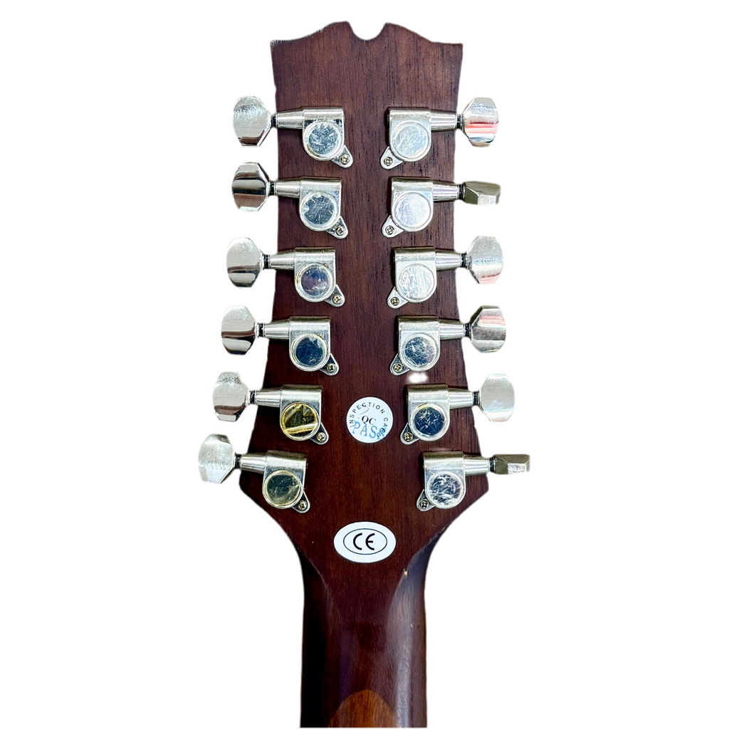 Mitchell T331-TCE-BST Terra 12-String Acoustic-Electric Guitar tune