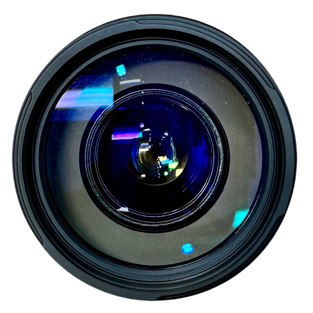 SIGMA 70-300mm f/4-5.6 APO Camera Lens w/ Caps & Case (Canon AF) Camera lens on a white background