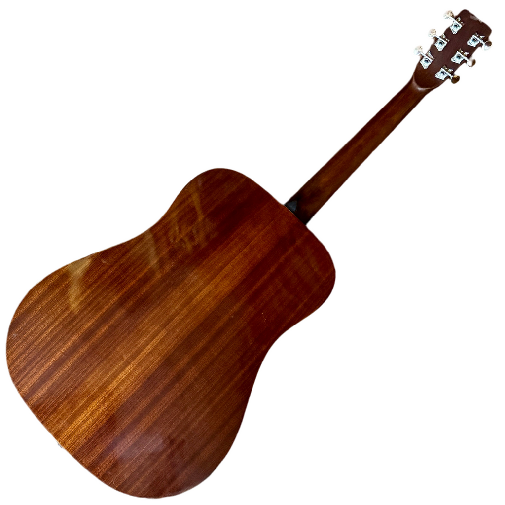 Aria 9400 Acoustic Guitar Wooden acoustic guitar on a white background