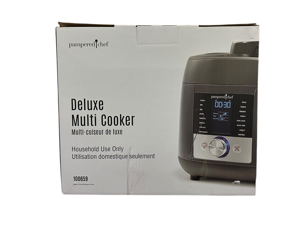 Pampered Chef Deluxe Multi Cooker box