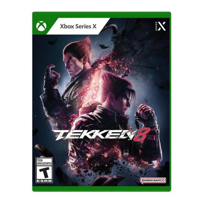 Tekken 8 game box for Xbox Series X
