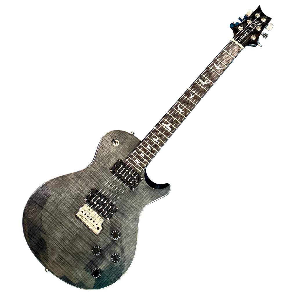 Paul Reed Smith PRS SE Tremonti Electric Guitar w/ Hard Case Electric guitar on a blue textured surface