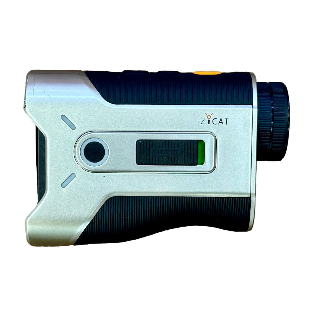 LAZYCAT P1 Laser Golf Rangefinder w/ Slope Rangefinder with Zicat branding on a white background