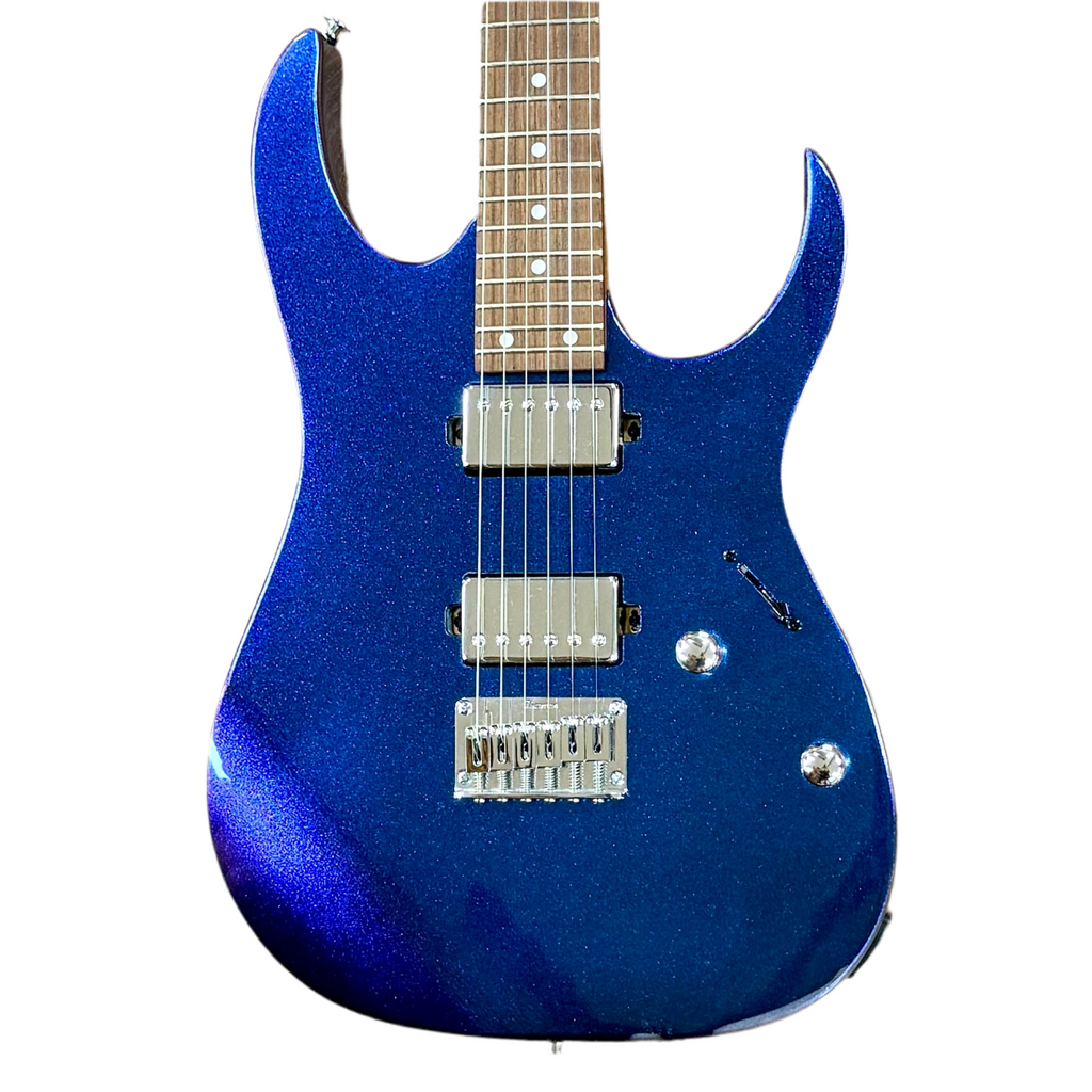 Ibanez GiO Electric Guitar Blue electric guitar on a white background