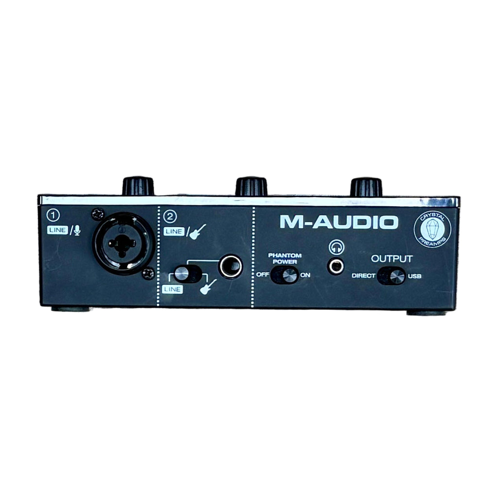M-AUDIO M-TRACK SOLO USB Audio Interface front