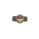 Le Vian 14K Rose Gold 2.5CT Morganite & .60CTW White & Chocolate Diamond Halo 4-Row Ring