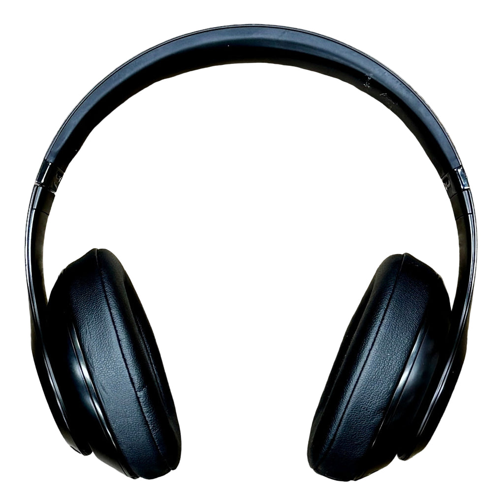Apple Beats Studio3 Wireless Noise Cancelling Over-Ear Headphones - Matte Black over-ear headphones on a white background