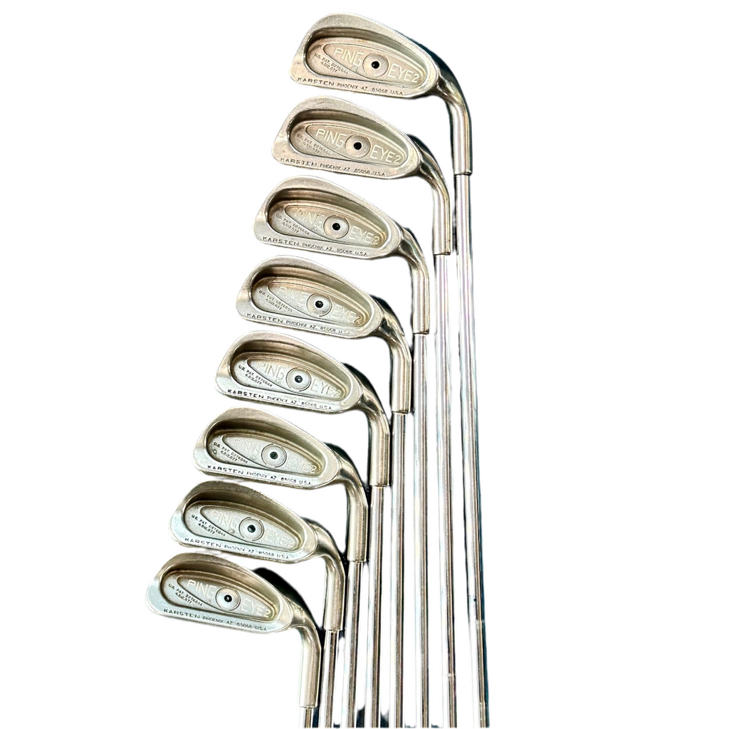 PING EYE 2 Black Dot 8-Piece Iron Set RH Golf Clubs (3-9, W)