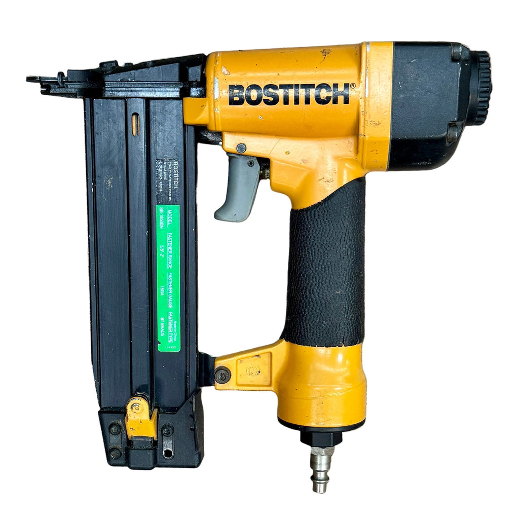 BOSTITCH 18-Gauge 2" Pneumatic Brad Nailer (SB-1850BN) Bostitch nail gun on a white background