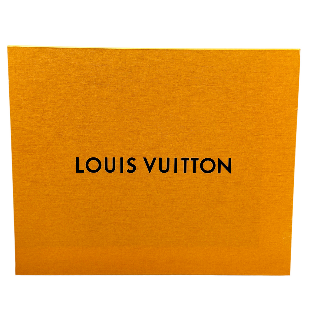 Louis Vuitton Vernis Alma GM Monogram Handbag w/ Dust Bag & Box - Red Orange Louis Vuitton box with black text
