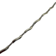 10K White Gold 1/3CTW Diamond Wavy Bar Alternating Bracelet