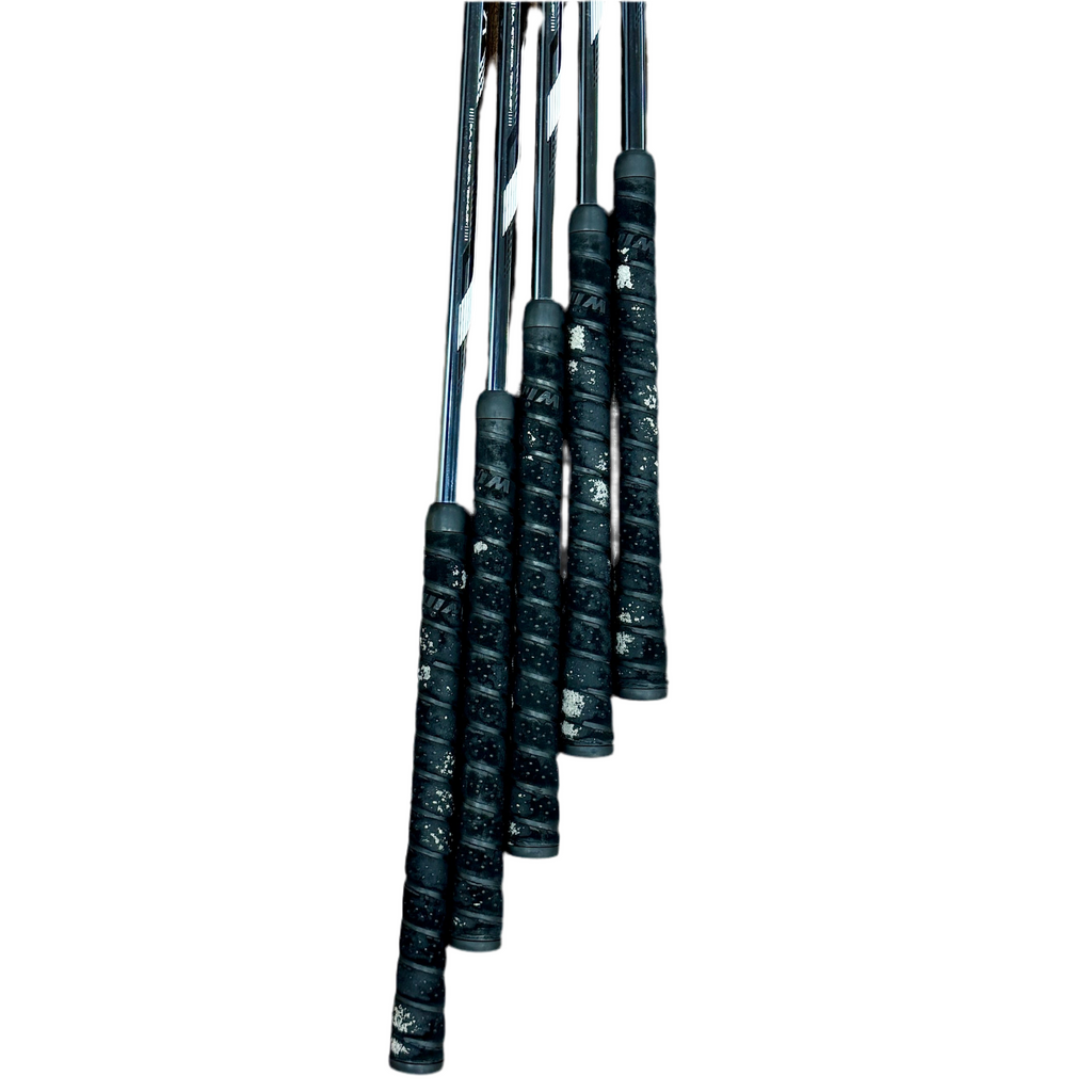 Callaway APEX DCB 5-Piece Iron Set LH Golf Clubs (5, 7, 8, 9, P) shafts grips