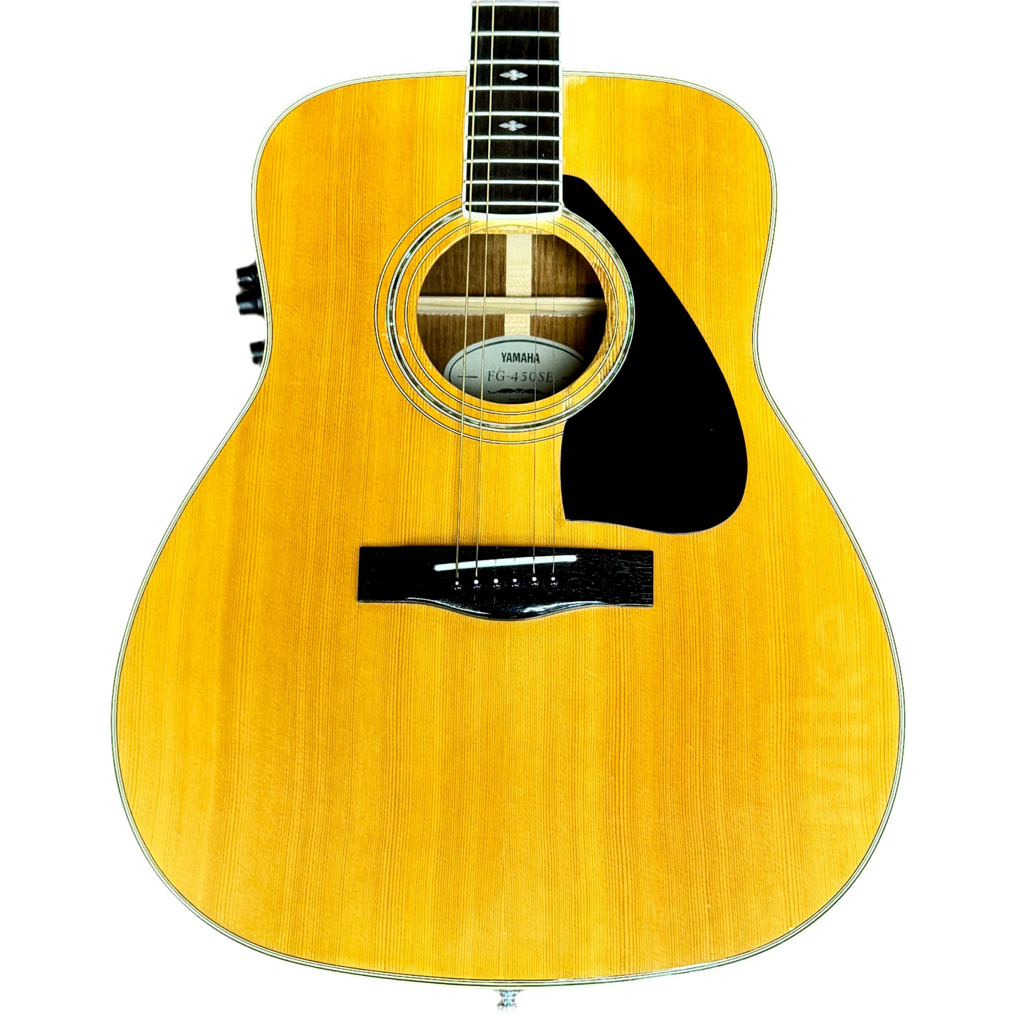 Yamaha FG-450SE Acoustic-Electric Guitar (Missing 3rd & 4th Strings)