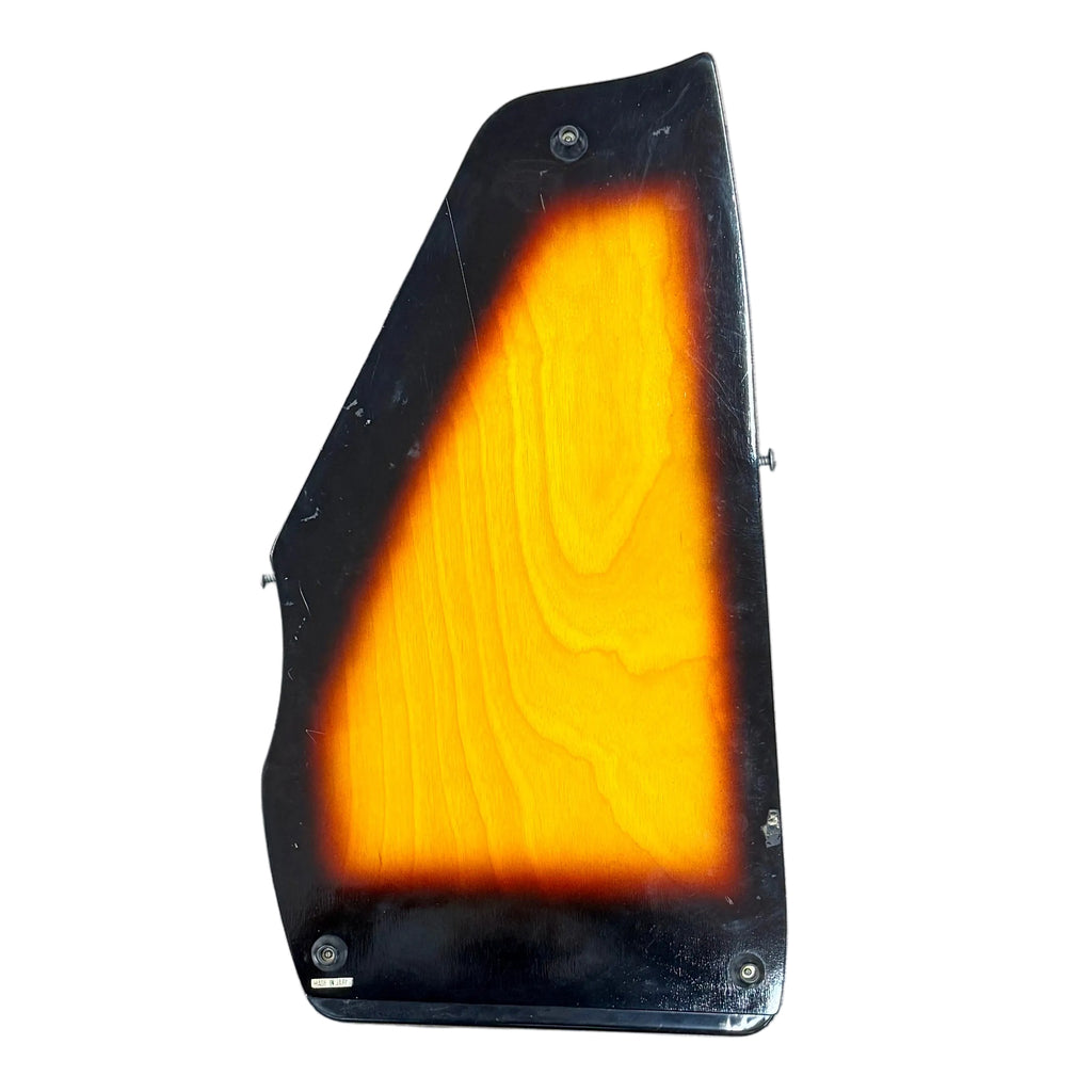 RBI Rhythm Band Inc. ChromAharP Autoharp w/ Hard Case Yellow and black reflective safety panel on a white background