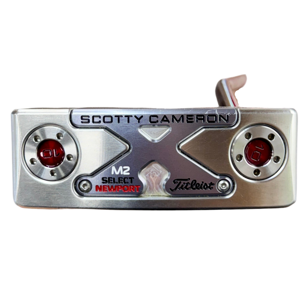 Titleist Scotty Cameron SELECT NEWPORT M2 Mid-Mallet Putter RH Golf Club w/ Headcover