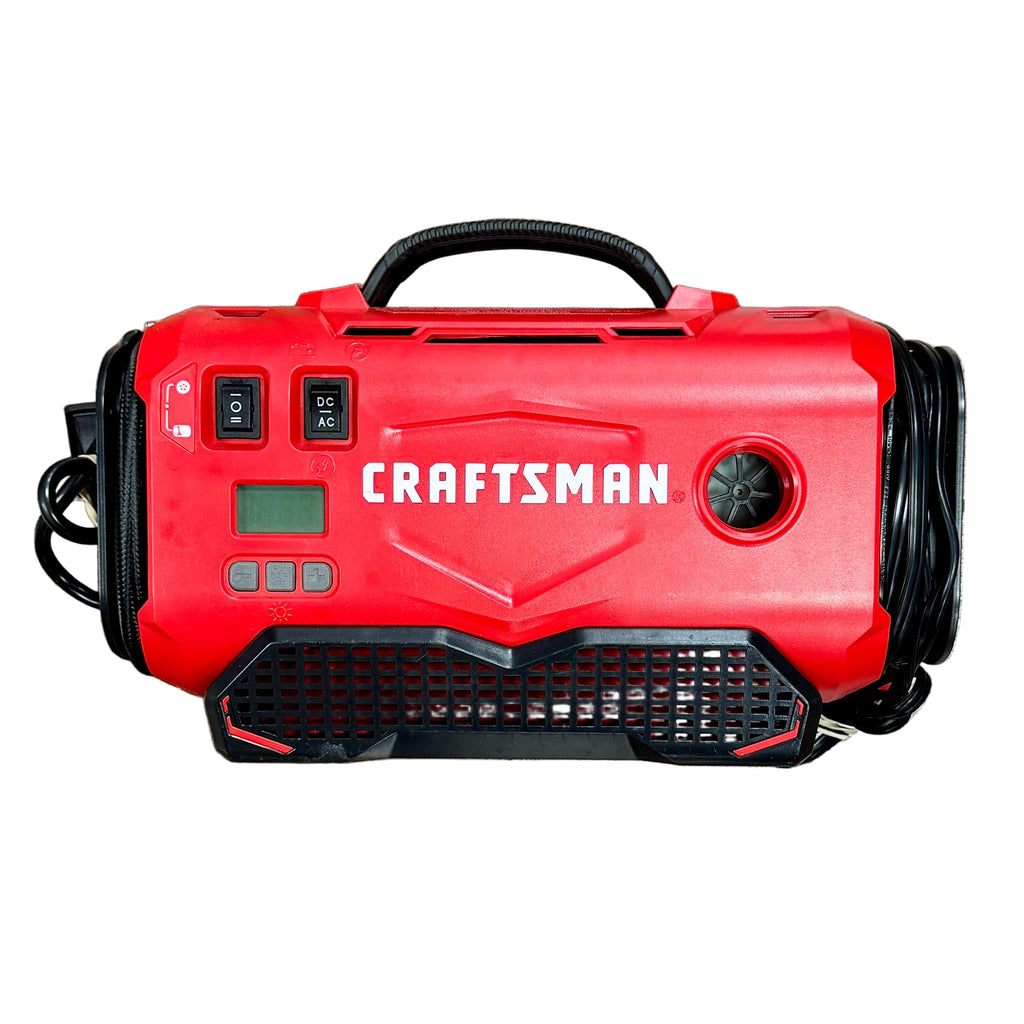 CRAFTSMAN V20 Cordless High Pressure Inflator (CMCE520) Red Craftsman power tool on a white background