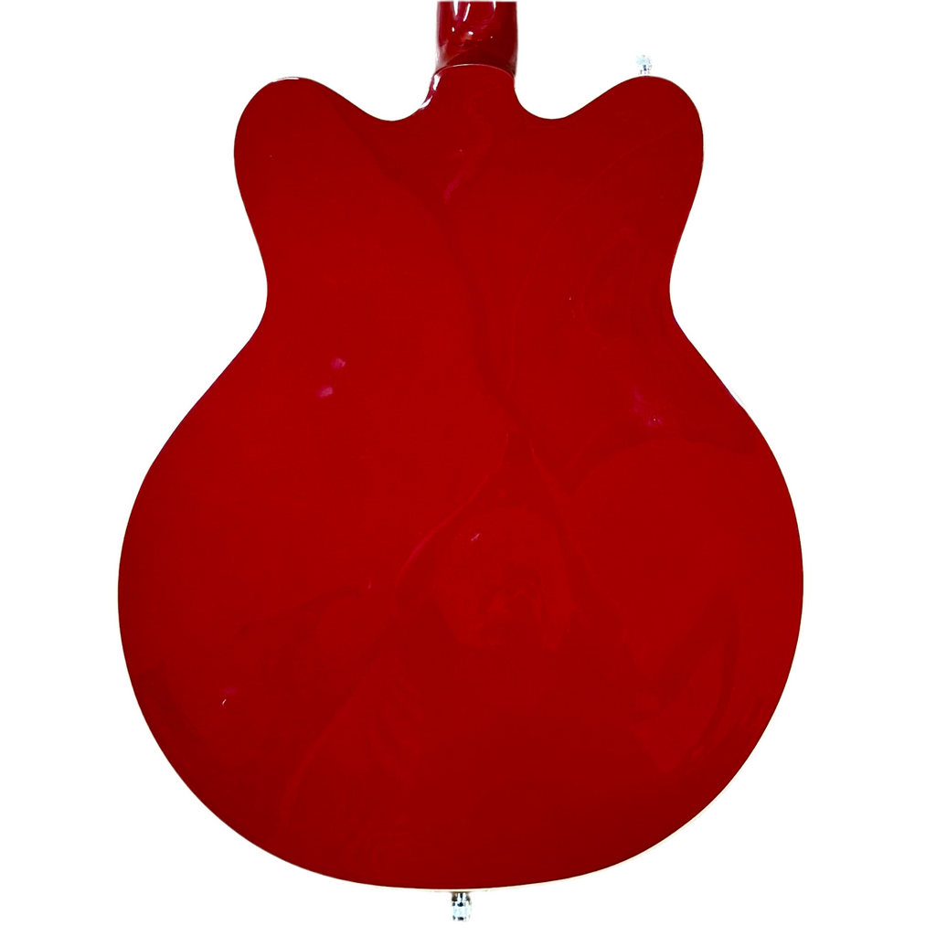 Gretsch G5622T Electromatic Center Block Double-Cut w/ Bigsby Electric Guitar w/ Hard Case Red guitar body on a white background