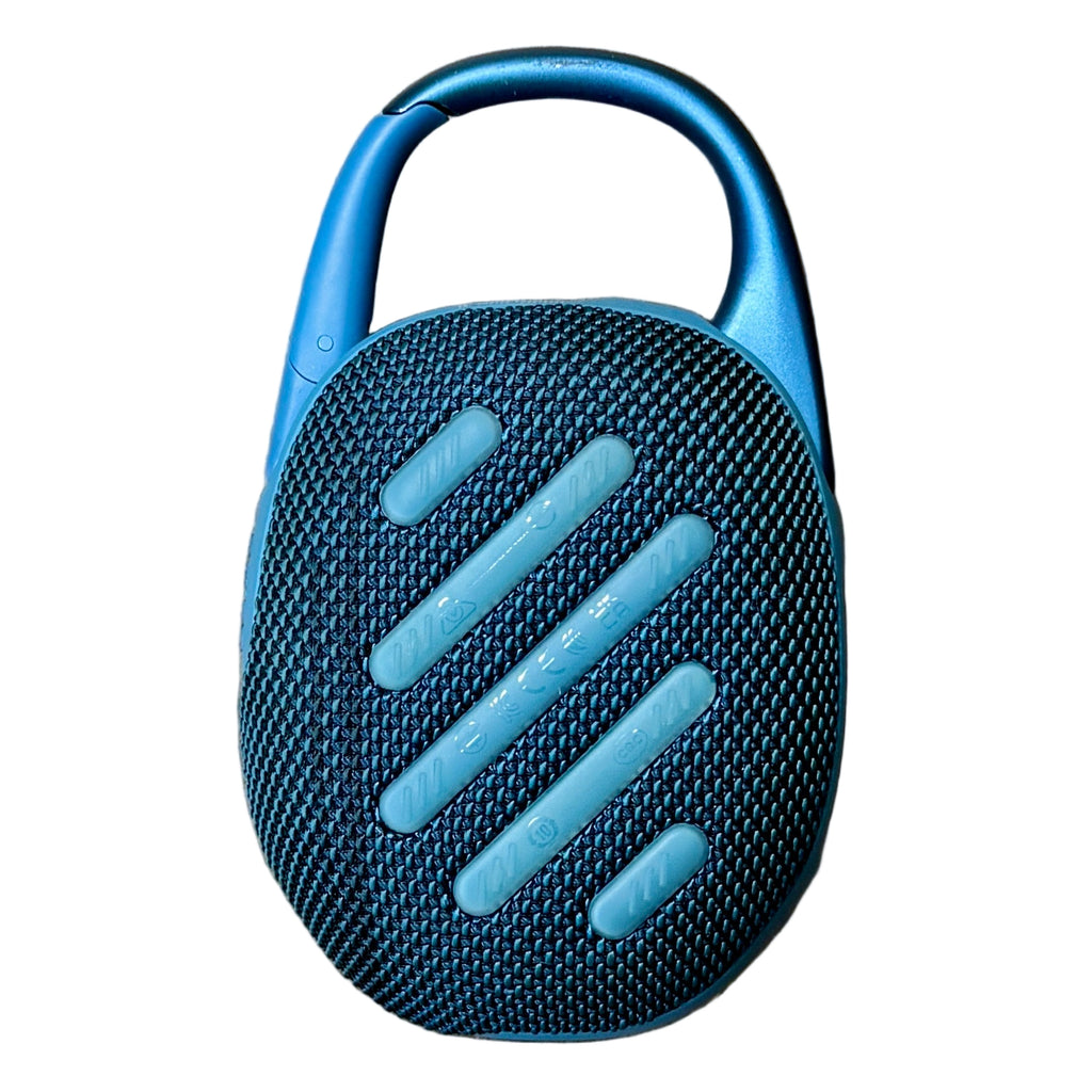JBL Clip 5 Ultra-Portable Waterproof & Dustproof Wireless Bluetooth Speaker - Blue back
