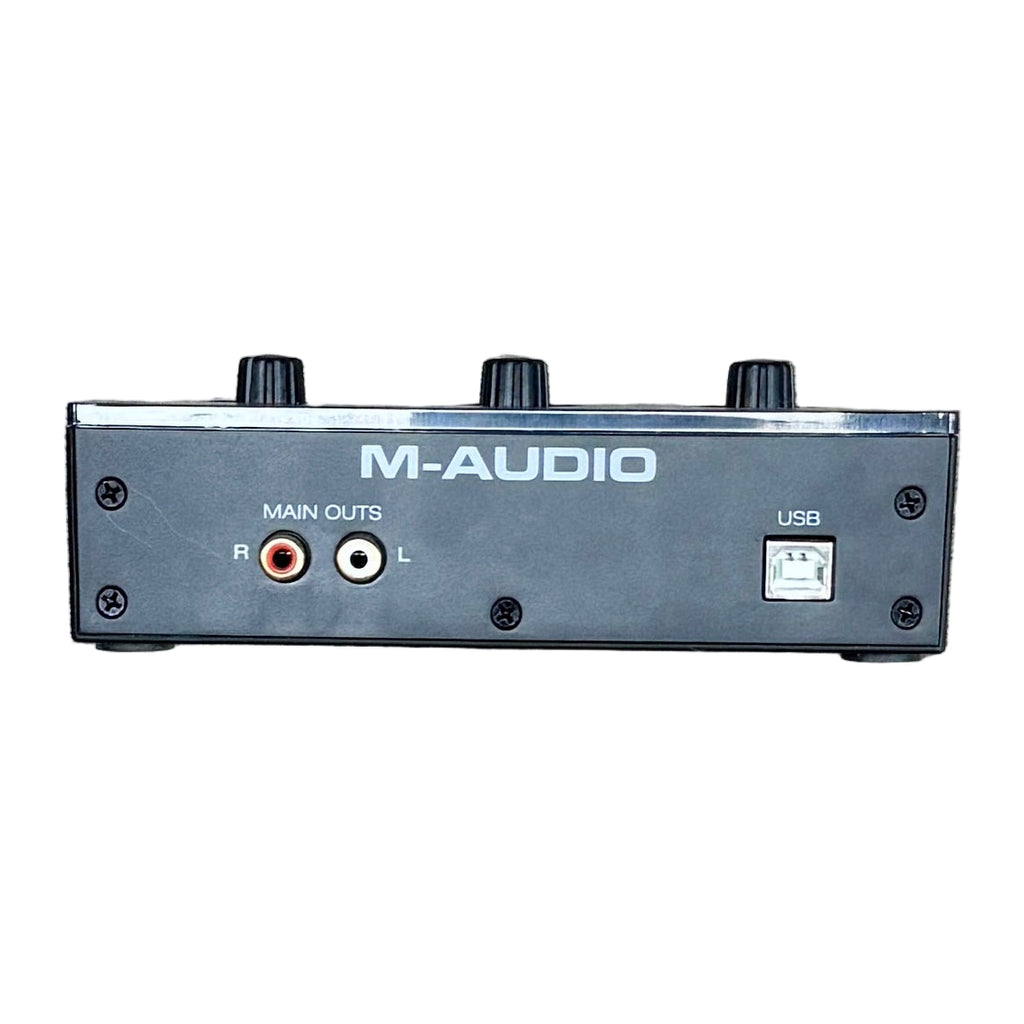M-AUDIO M-TRACK SOLO USB Audio Interface back