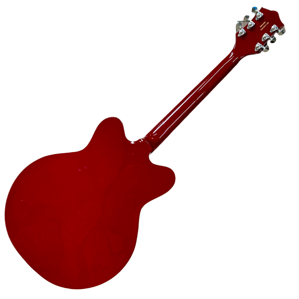 Gretsch G5622T Electromatic Center Block Double-Cut w/ Bigsby Electric Guitar w/ Hard Case Red electric guitar on a white background