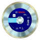 BOSCH 8" Continuous Rim Diamond Saw Blade (DB869) Bosch diamond cutting wheel on a wooden surface