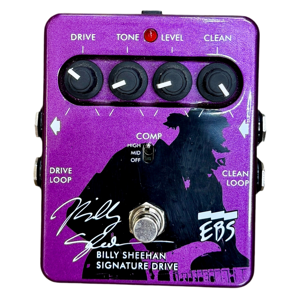 EBS Billy Sheehan Signature Drive Bass Guitar Effect Pedal