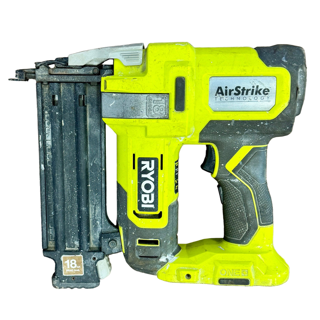 RYOBI ONE+ 18V 18-Gauge 2" Cordless AirStrike Brad Nailer w/ 2 Batteries & Charger (P321)
