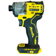 DeWalt 20V MAX 1/4" Brushless Cordless Impact Driver (DCF840) DeWalt cordless drill on a white background