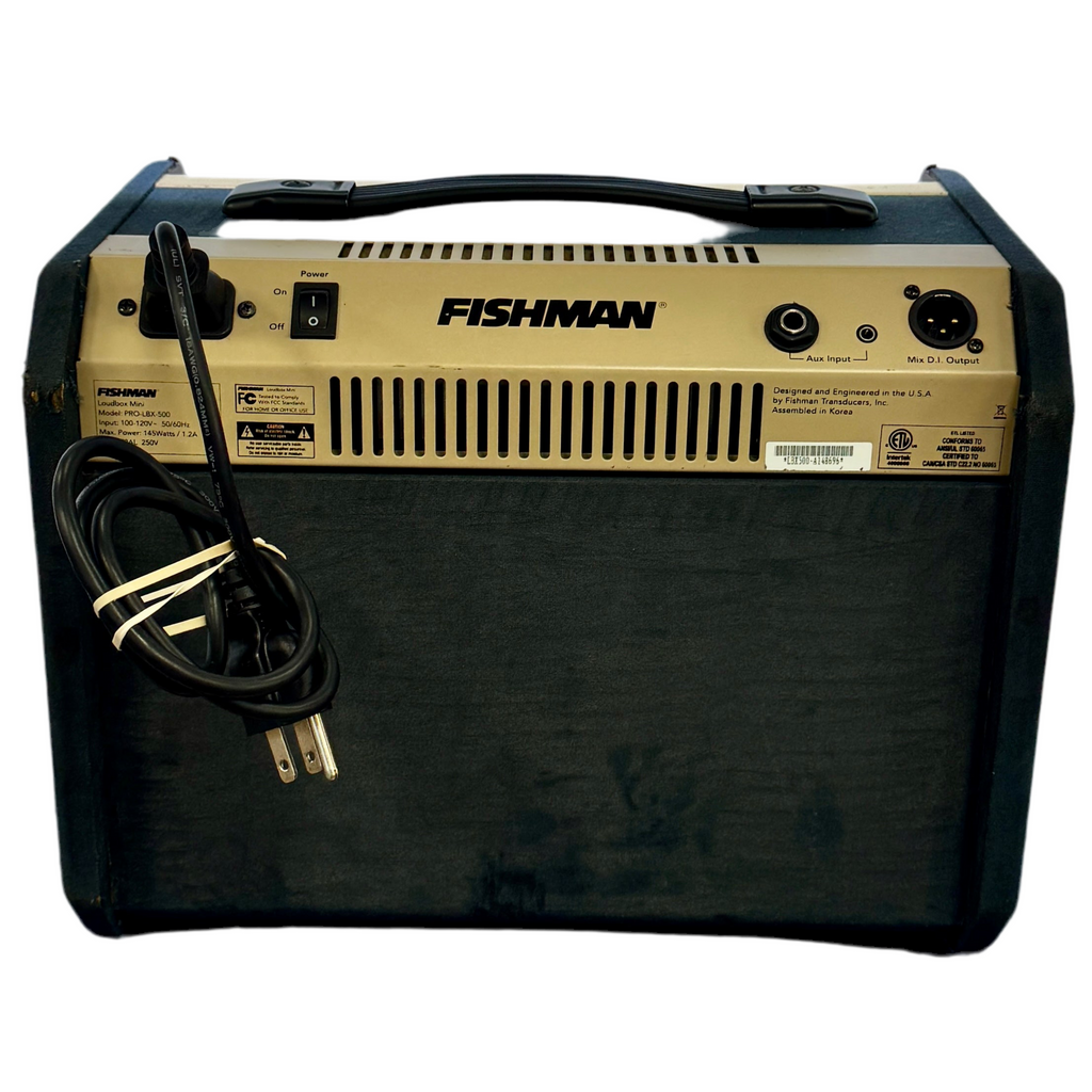 Fishman LOUDBOX MINI PRO-LBX-500 Acoustic Guitar Amplifier back
