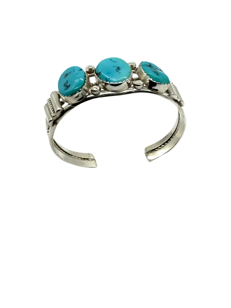 Sterling Silver Turquoise Cuff Bracelet