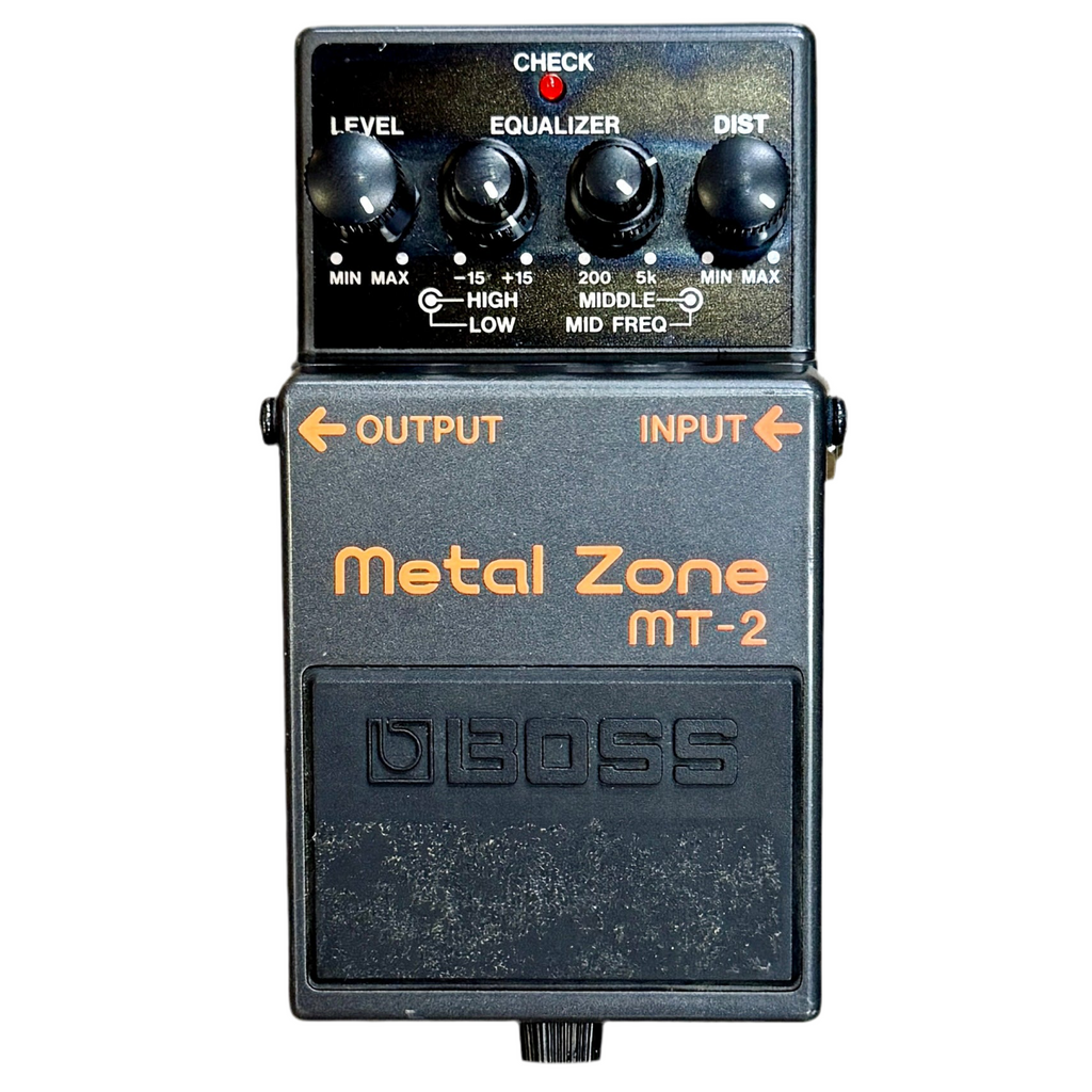 BOSS MT-2 Metal Zone Distortion Guitar Pedal