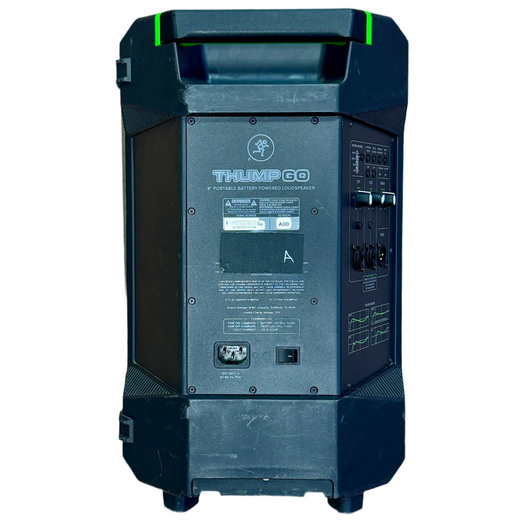 Mackie THUMP GO 8" Portable Battery-Powered Loudspeaker back