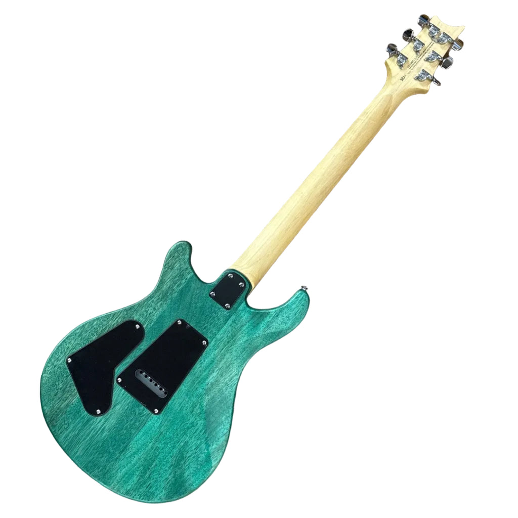 PRS Paul Reed Smith SE CE 24 Electric Guitar Green electric guitar with a white background