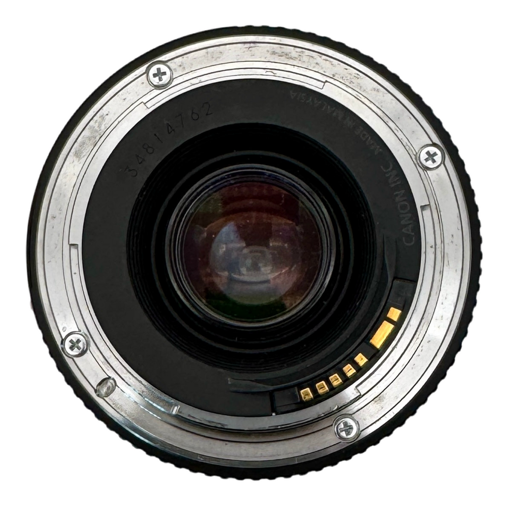 Canon EOS Rebel T3 12.2 MP CMOS Digital SLR Camera w/ Canon Zoom Lens EF-S 18-55mm f/3.5-5.6 IS II & Canon Zoom Lens EF 75-300mm f/4-5.6 III Lenses Camera lens with brand name on a white background