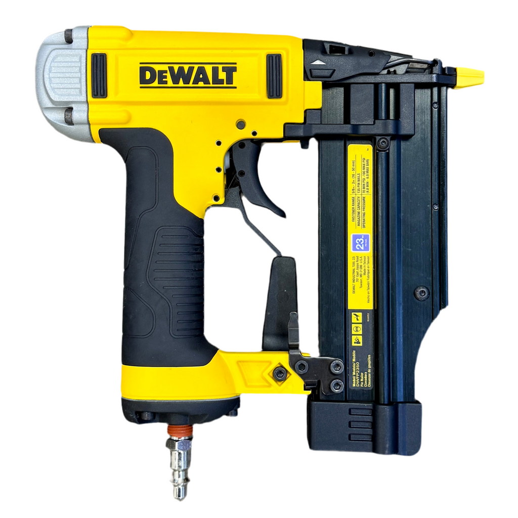 DeWalt 23-Gauge 2-in. Pin Nailer w/ Case (DWFP2350) back