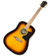 Ibanez V-Series V70-VS-27-01 Dreadnought Acoustic Guitar Acoustic guitar with a sunburst finish on a white background