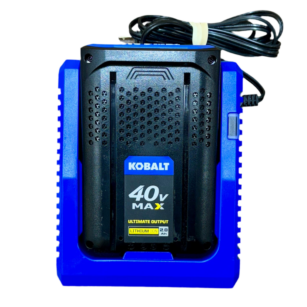 Kobalt 40V Max Lithium-Ion Battery and Charger