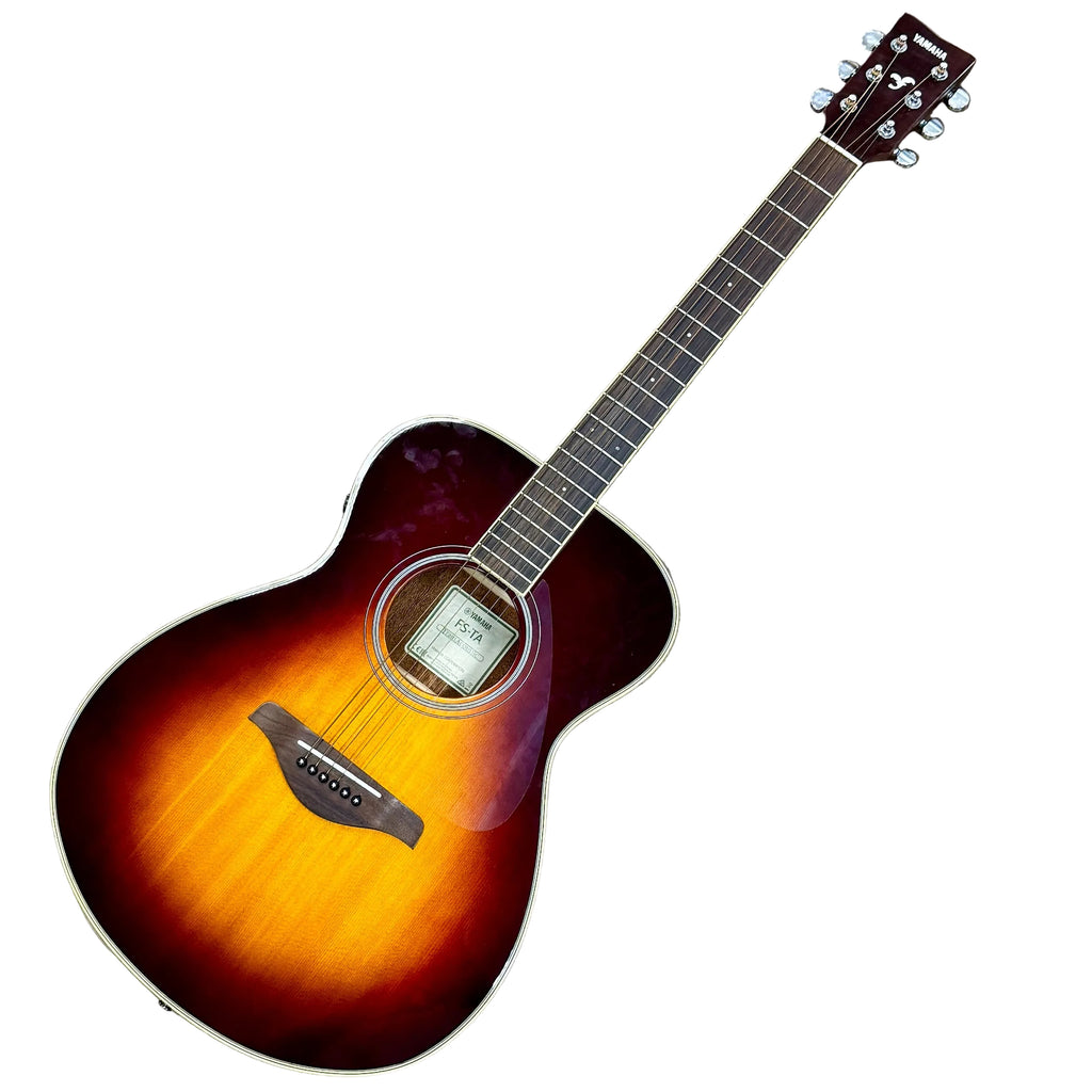 YAMAHA FS-TA TransAcoustic Concert Acoustic-Electric Guitar - Brown Su