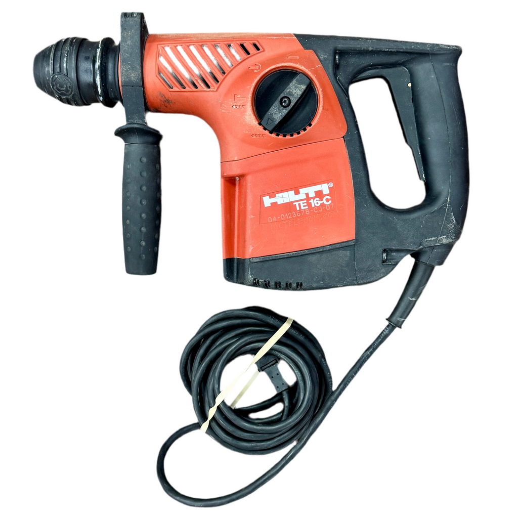 HILTI TE 16-C Corded SDS-Plus Rotary Hammer Drill w/ Drill Bits & Hard Case back