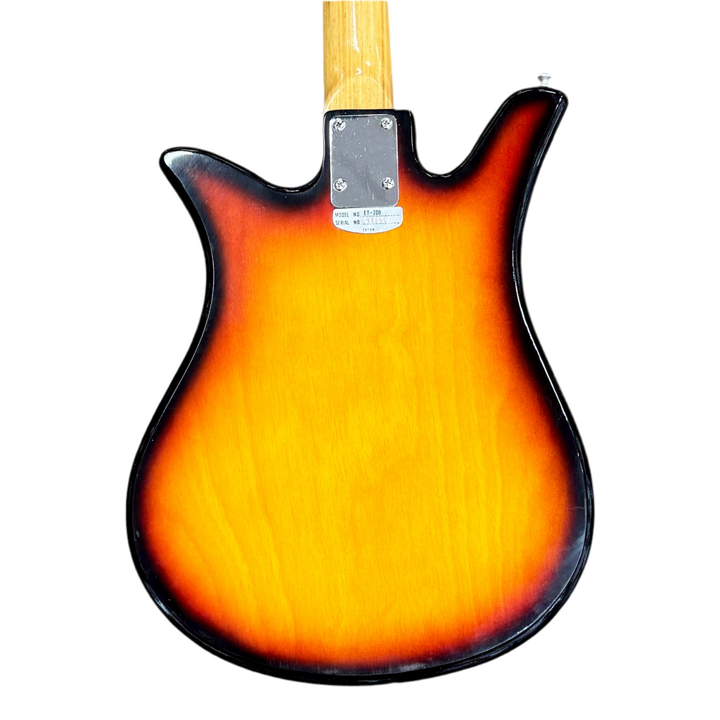 Teisco Del Rey ET-200 Electric Guitar back