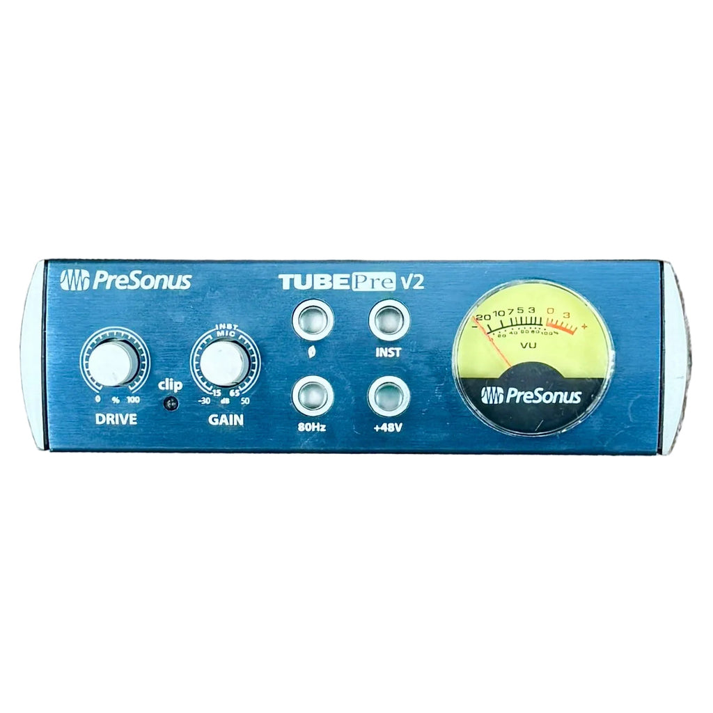 PreSonus TUBEPre V2 本体のみ + 非純正アダプタ PreSonus TUBEPre V2 1-Channel Tube Preamplifier / Direct Input Box