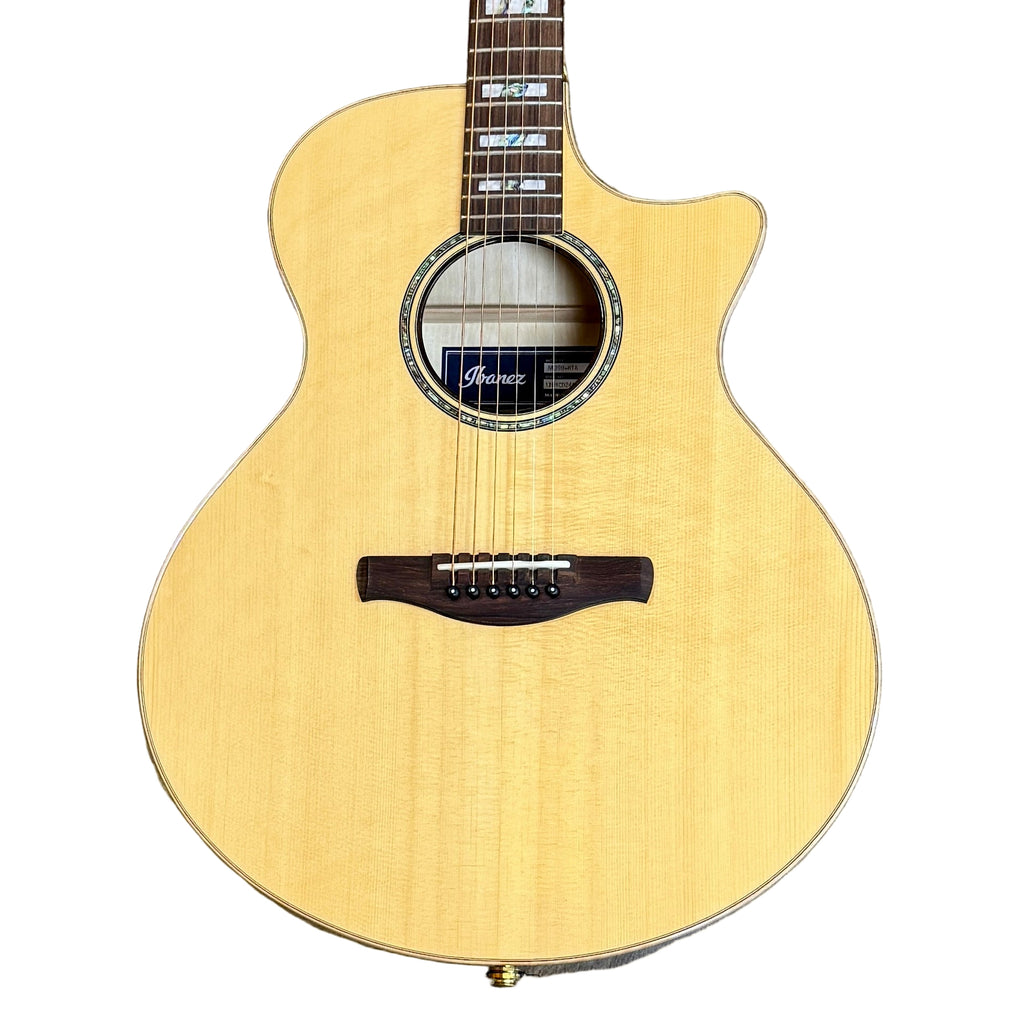 Ibanez AE390-NTA Acoustic-Electric Guitar w/ Hard Case base