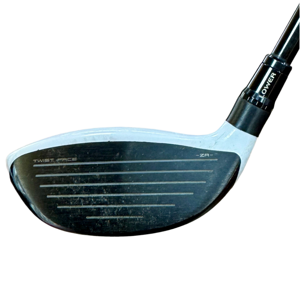 TaylorMade SIM2 TITANIUM 3 Wood RH Golf Club w/ Headcover Golf club head with 'Power' branding on a white background