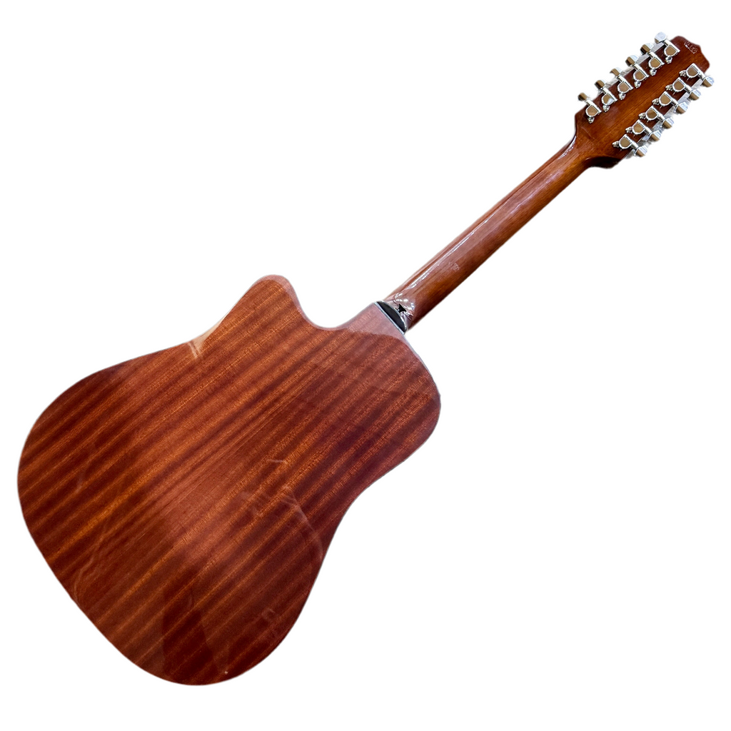 Takamine G Series EG-335SC 12-String Acoustic-Electric Guitar w/ Hard Case Wooden 12-string guitar on a white background