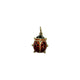 14K Yellow Gold Red Ladybug Charm