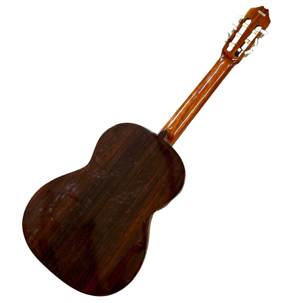 Vintage KASUGA KC-330 Classical Guitar Wooden guitar on a wooden floor