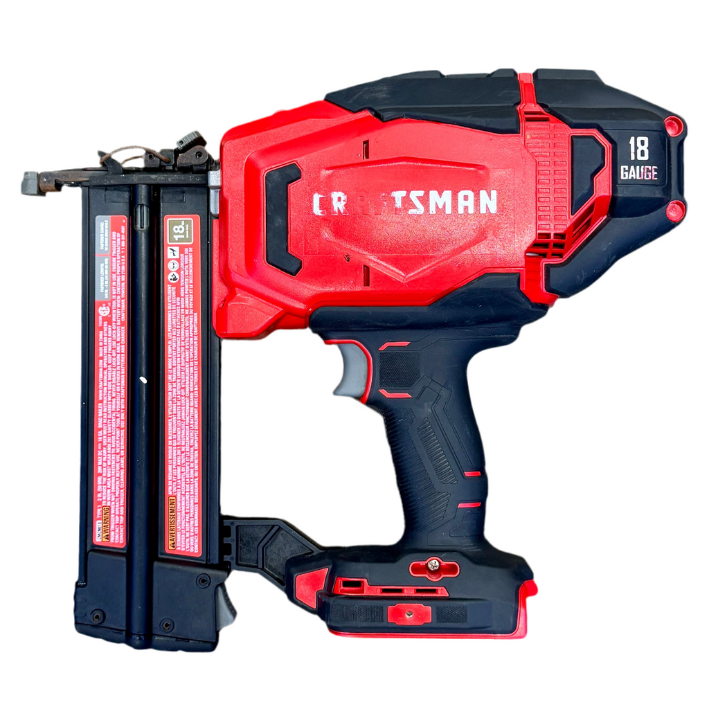 Craftsman V20 18-Gauge Cordless Brad Nailer w/ Battery & Charger (CMCN618)