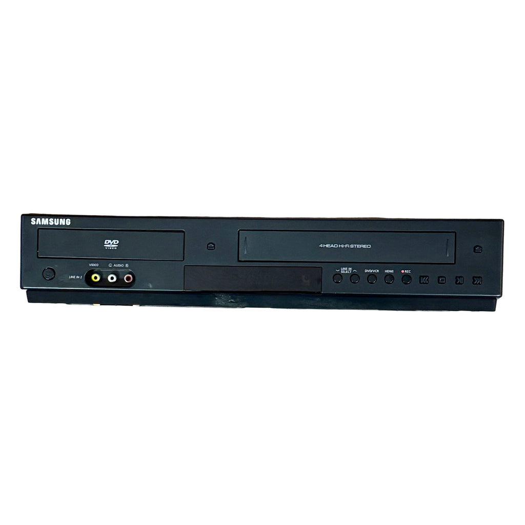 SAMSUNG DVD-V9800 VCR & DVD Player Samsung DVD player on a wooden floor